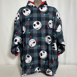Disney Nightmare Before Christmas Jack Skellington Oversized Hoodie Women's XL